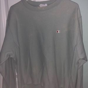 Light blue champion crewneck